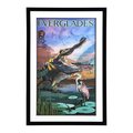 Yosemite Home Decor 24 x 36 in. Everglades 3D Collage Framed Wall Art 3220030